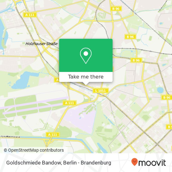 Goldschmiede Bandow map