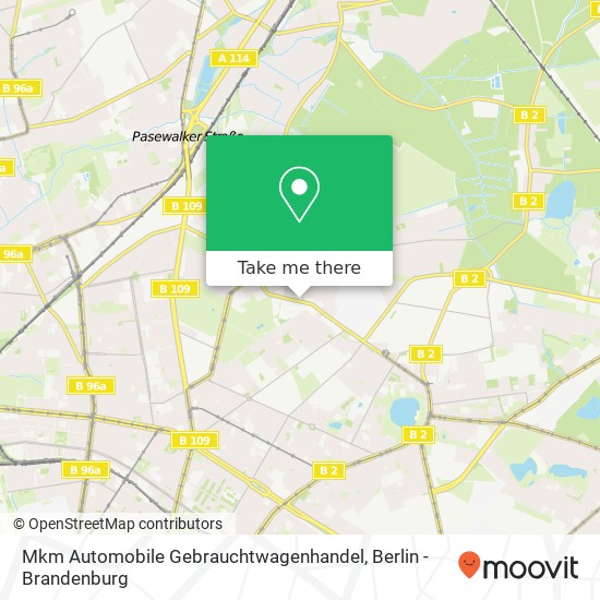 Mkm Automobile Gebrauchtwagenhandel map