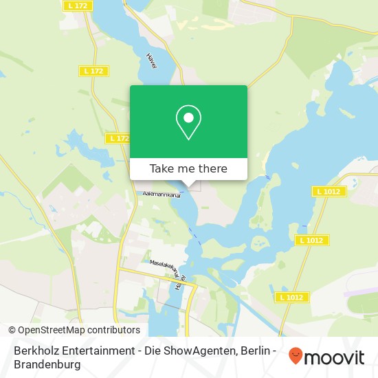 Berkholz Entertainment - Die ShowAgenten map