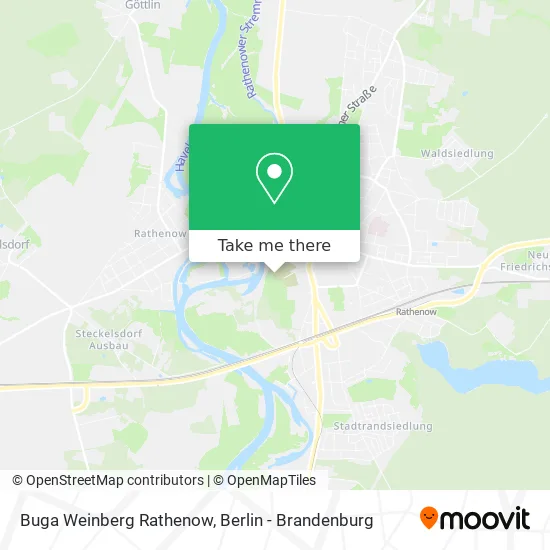 Карта Buga Weinberg Rathenow