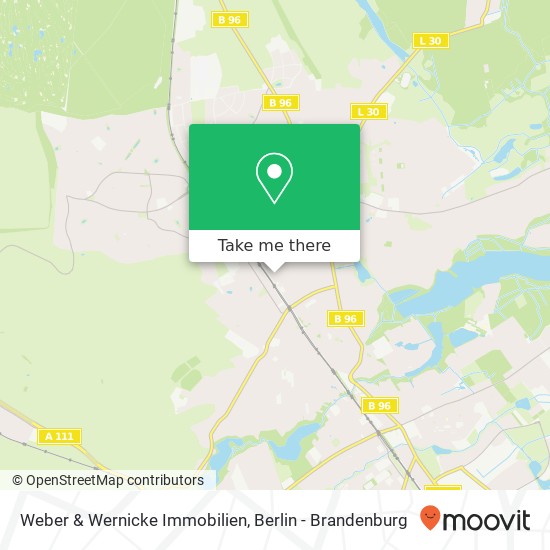 Weber & Wernicke Immobilien map