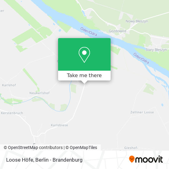 Loose Höfe map