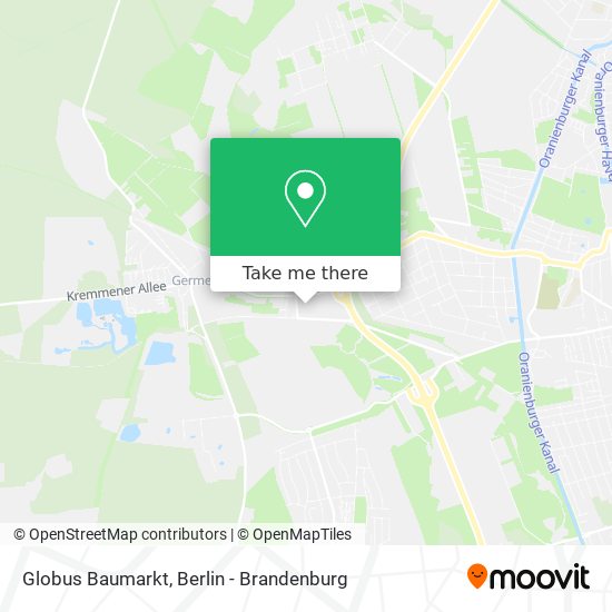 Globus Baumarkt map