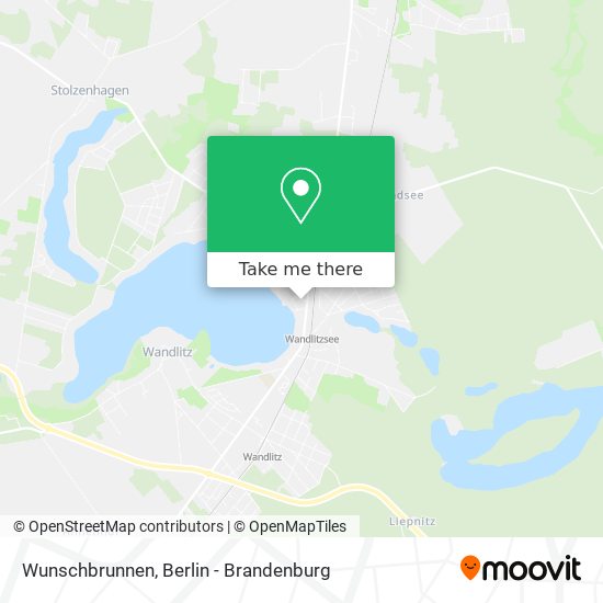 Wunschbrunnen map