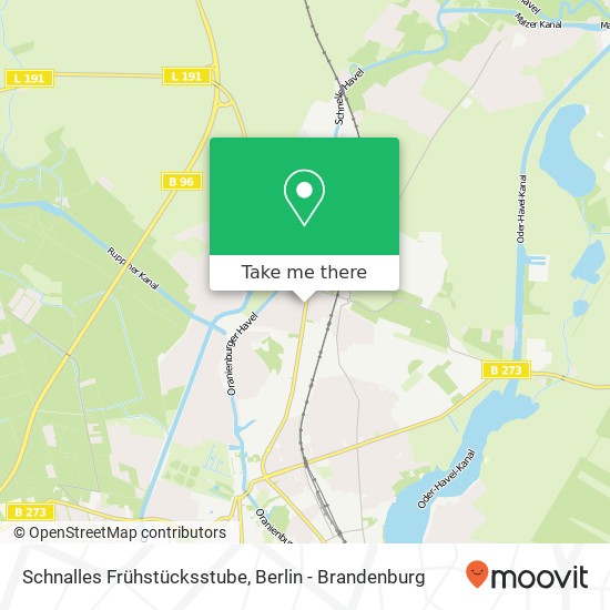 Schnalles Frühstücksstube map