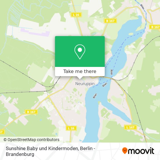 Sunshine Baby und Kindermoden map