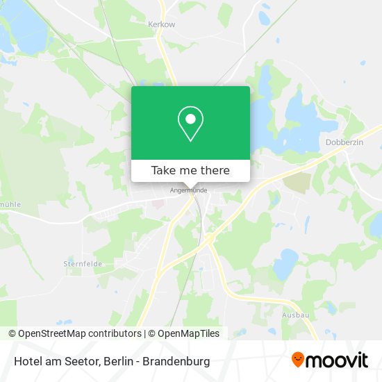 Hotel am Seetor map