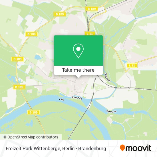 Freizeit Park Wittenberge map