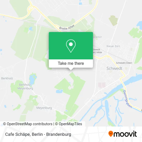 Карта Cafe Schäpe