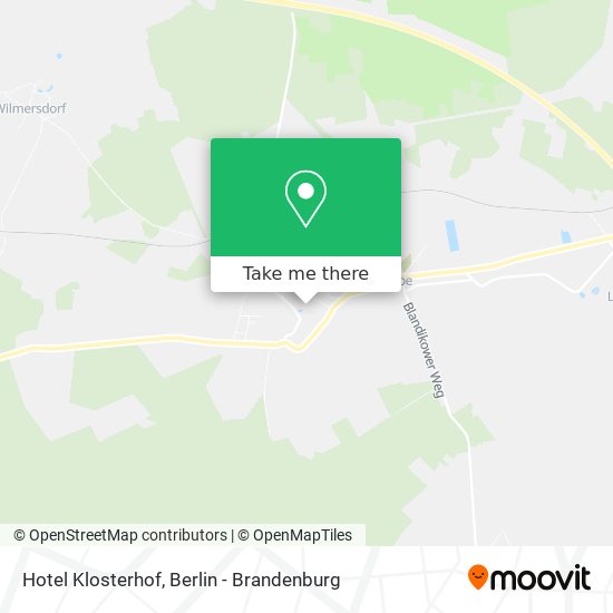 Hotel Klosterhof map