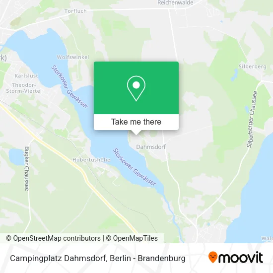 Карта Campingplatz Dahmsdorf