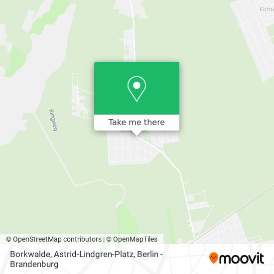 Borkwalde, Astrid-Lindgren-Platz map