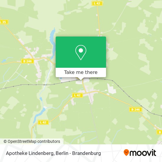 Карта Apotheke Lindenberg