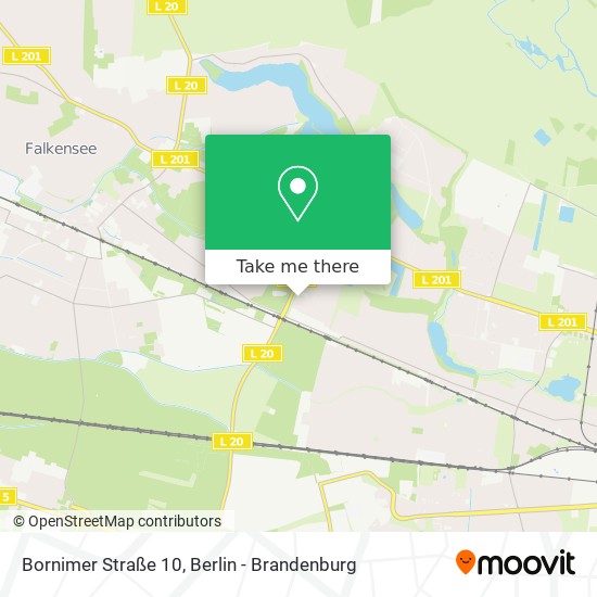 Bornimer Straße 10 map