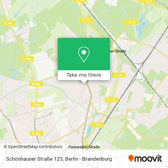 Карта Schönhauser Straße 123