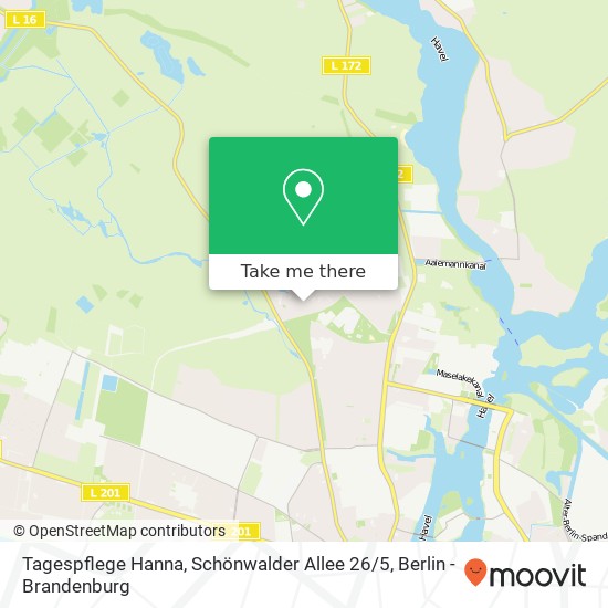 Tagespflege Hanna, Schönwalder Allee 26 / 5 map