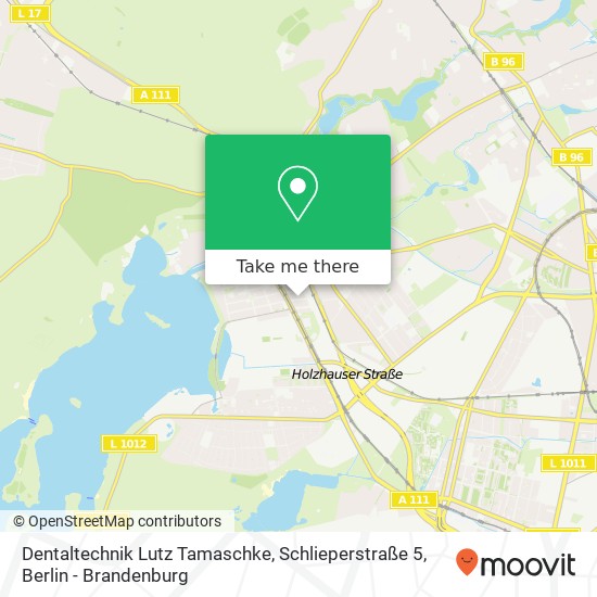 Dentaltechnik Lutz Tamaschke, Schlieperstraße 5 map