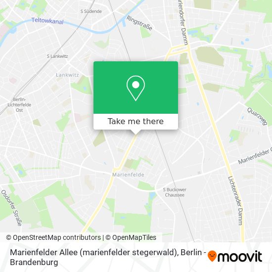 Marienfelder Allee (marienfelder stegerwald) map