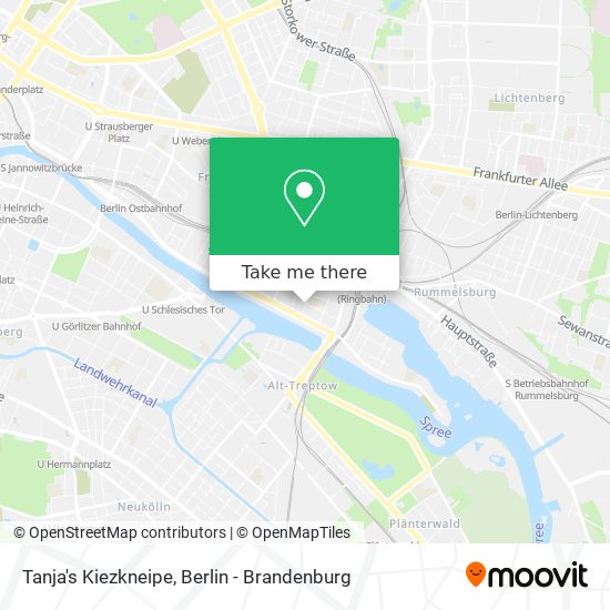 Tanja's Kiezkneipe map