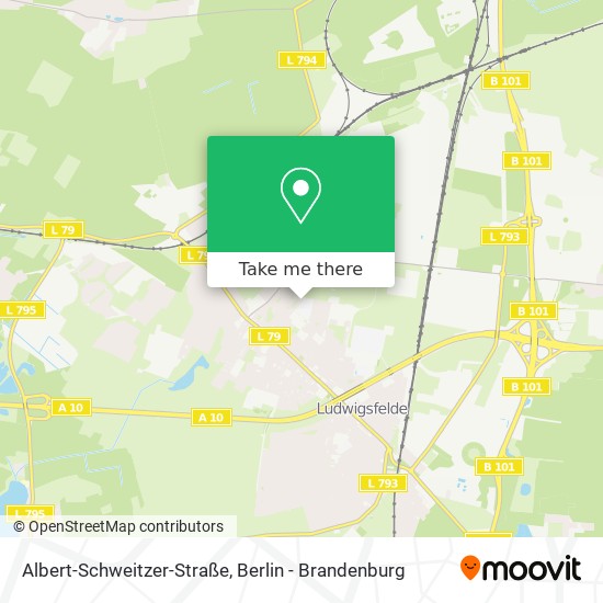 Albert-Schweitzer-Straße map