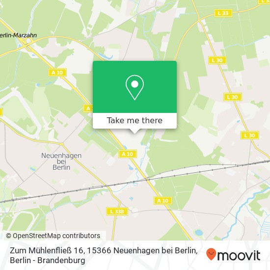 Zum Mühlenfließ 16, 15366 Neuenhagen bei Berlin map