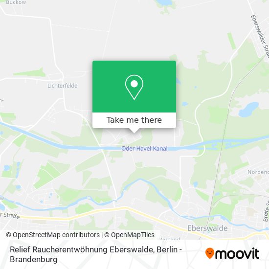 Relief Raucherentwöhnung Eberswalde map