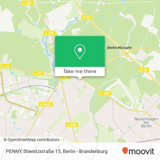 PENNY, Stienitzstraße 15 map