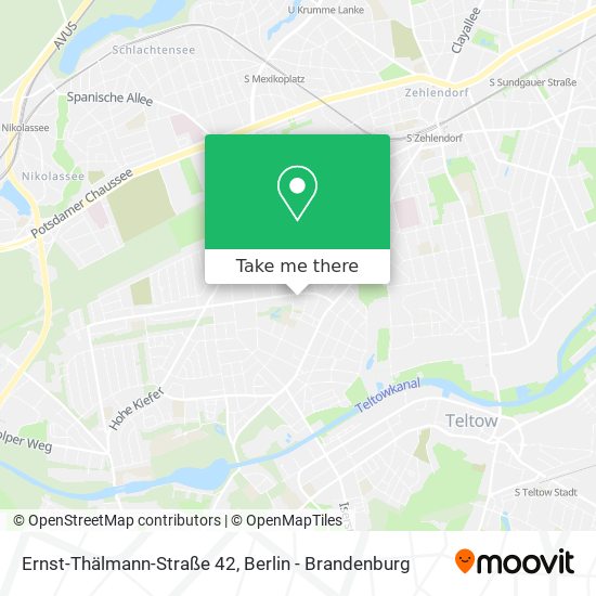 Ernst-Thälmann-Straße 42 map