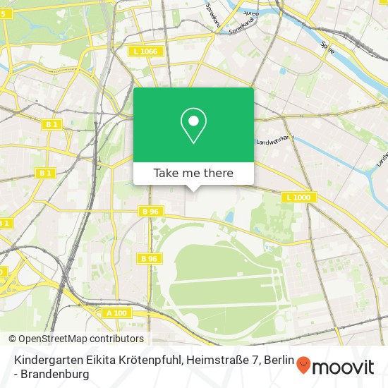 Kindergarten Eikita Krötenpfuhl, Heimstraße 7 map