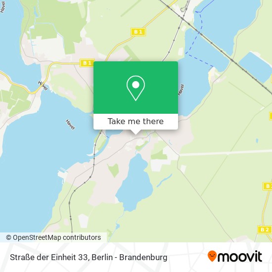 Straße der Einheit 33 map