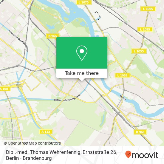 Dipl.-med. Thomas Wehrenfennig, Ernststraße 26 map