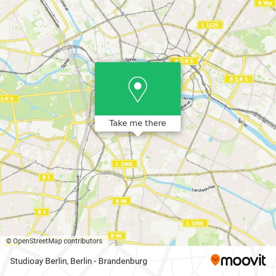 Studioay Berlin map