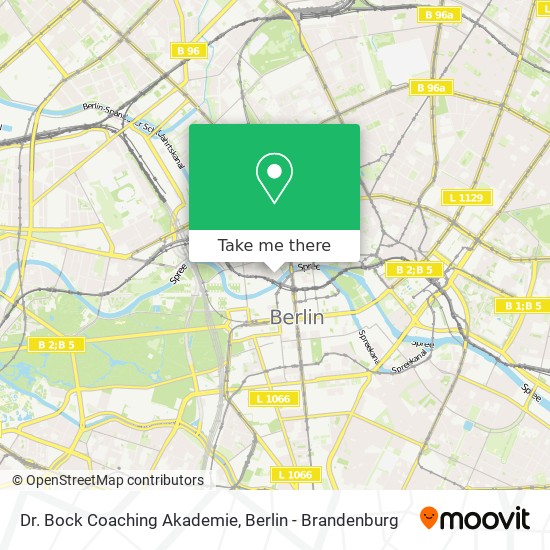 Dr. Bock Coaching Akademie map