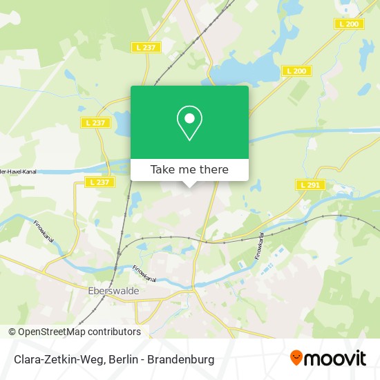 Clara-Zetkin-Weg map