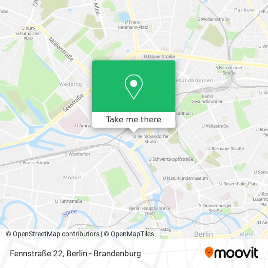 Fennstraße 22 map