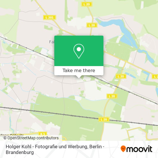 Карта Holger Kohl - Fotografie und Werbung