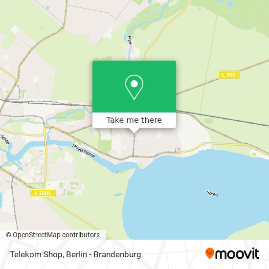 Telekom Shop map