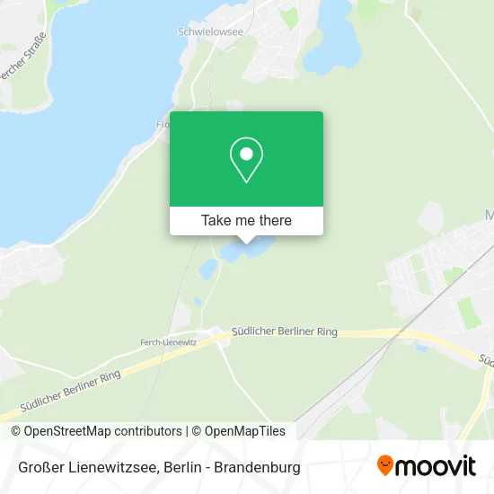 Карта Großer Lienewitzsee