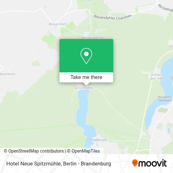 Hotel Neue Spitzmühle map