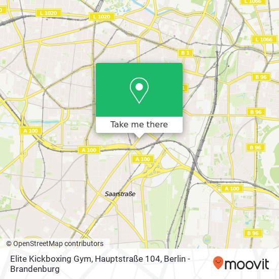 Elite Kickboxing Gym, Hauptstraße 104 map