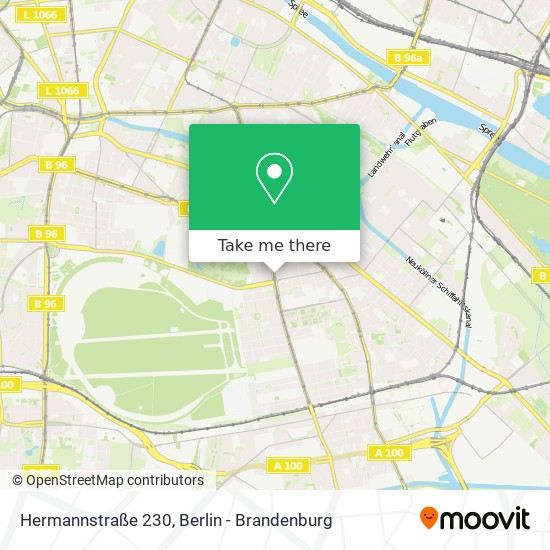 Hermannstraße 230 map