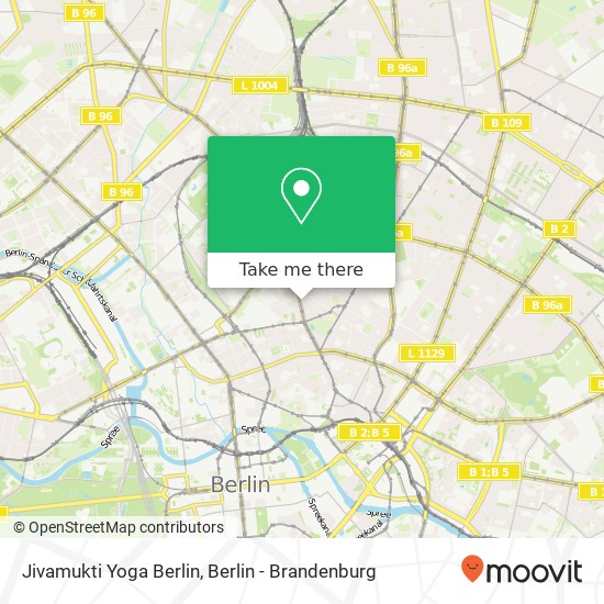 Jivamukti Yoga Berlin, Brunnenstraße 29 map