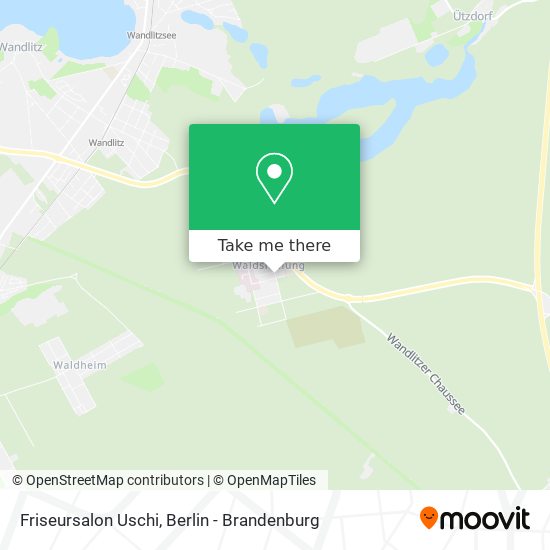 Friseursalon Uschi map