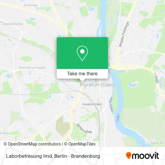 Карта Laborbetreuung Imd