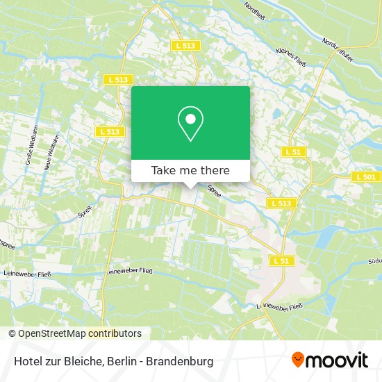 Hotel zur Bleiche map