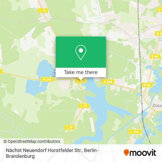 Карта Nächst Neuendorf Horstfelder Str.