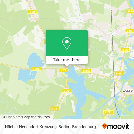 Nächst Neuendorf Kreuzung map