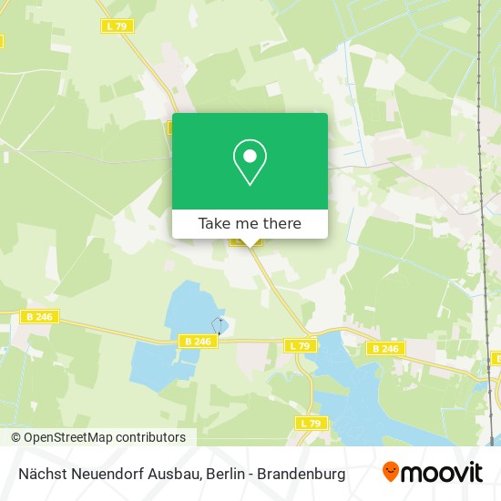 Карта Nächst Neuendorf Ausbau