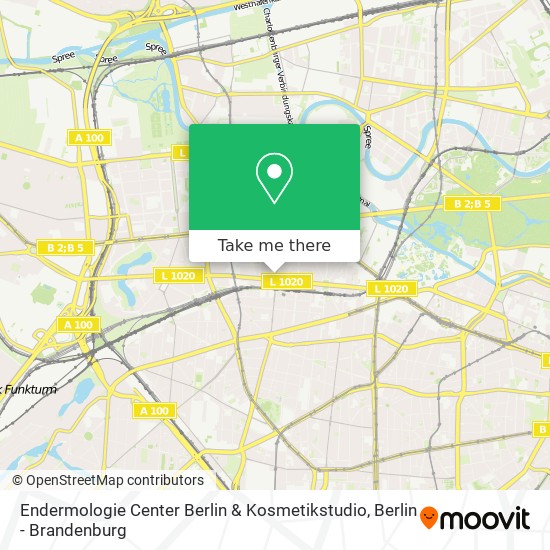 Endermologie Center Berlin & Kosmetikstudio map