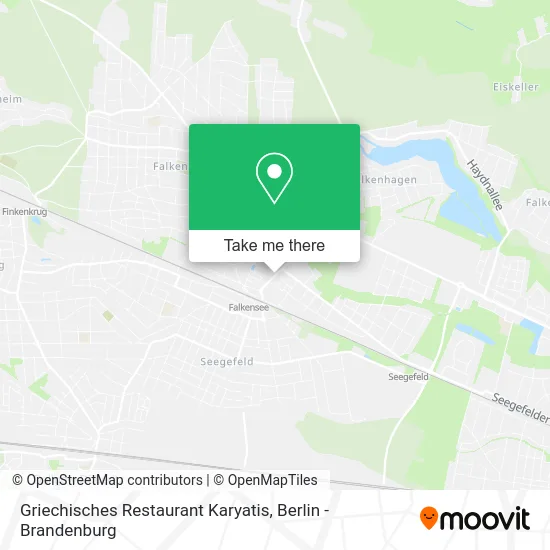 Griechisches Restaurant Karyatis map